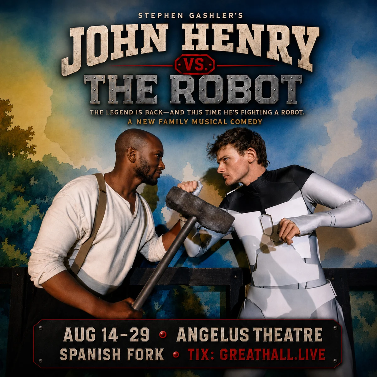 John Henry vs. the Robot cover art